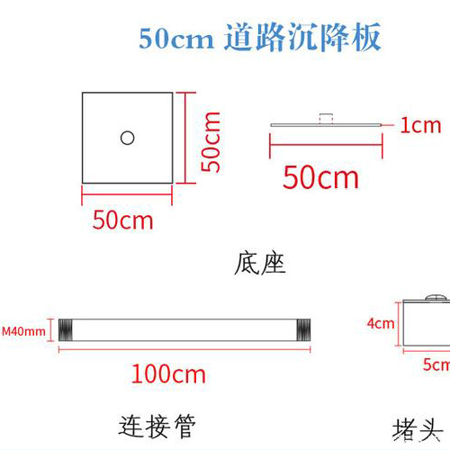 杭州沉降板规格型号如何选择？